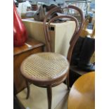 Penny chair with bergere seat