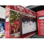 (2356) 3 boxed Christmas holiday scenes