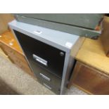 Metal 3 drawer filing cabinet