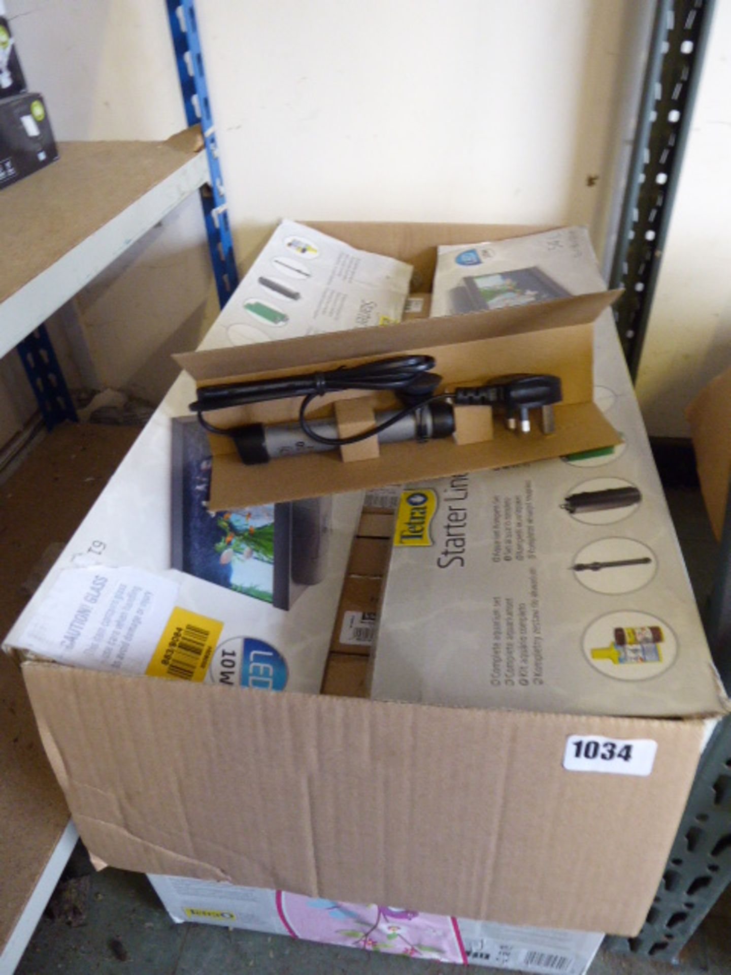 Box containing Tetra fish tank heaters