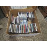 Part box of CDs