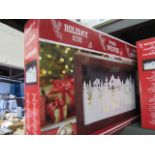 (2356) 3 boxed Christmas holiday scenes