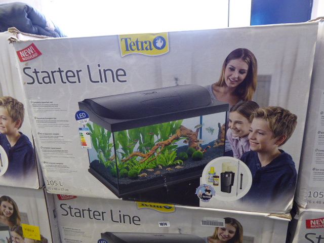 Boxed Tetra Starterline 105L aquarium, 76x48,37cm