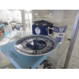 (2181) Spode commemorative mug and commemorative plate