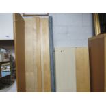 Maple double bed frame parts
