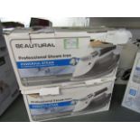 (56) 2 professional steam irons in boxes
