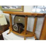 Teak classical side table with claw feet