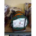 (3) 2 25m cable reels with RCD units