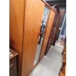 Teak Meredew double wardrobe