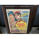 3 French film advertising posters - Genuine posters with stamp of authenticity
