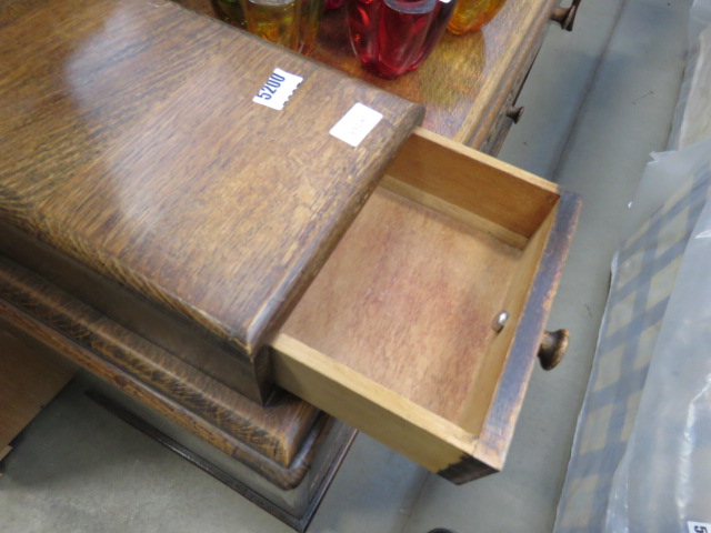1950s oak dressing chest - Image 3 of 3
