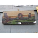 Oil on canvas Stonehenge