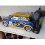 Radio controlled rally car