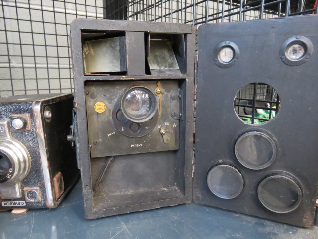 Cage containing a quantity of cameras - Image 3 of 4