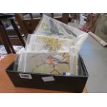 5132 Box containing bird decorated cards