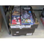 4 boxes containing PlayStation games