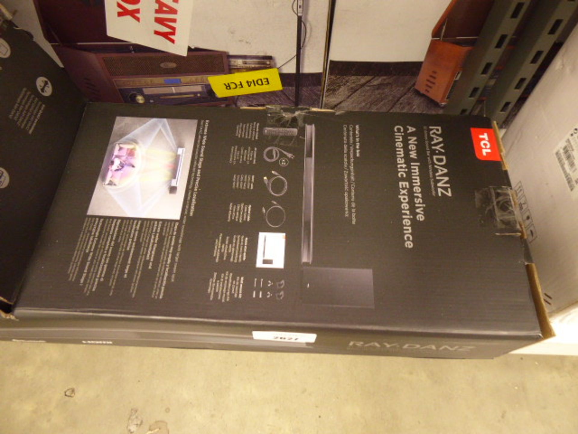 A TCL Ray.Danz soundbar, subwoofer kit in box - Image 2 of 2