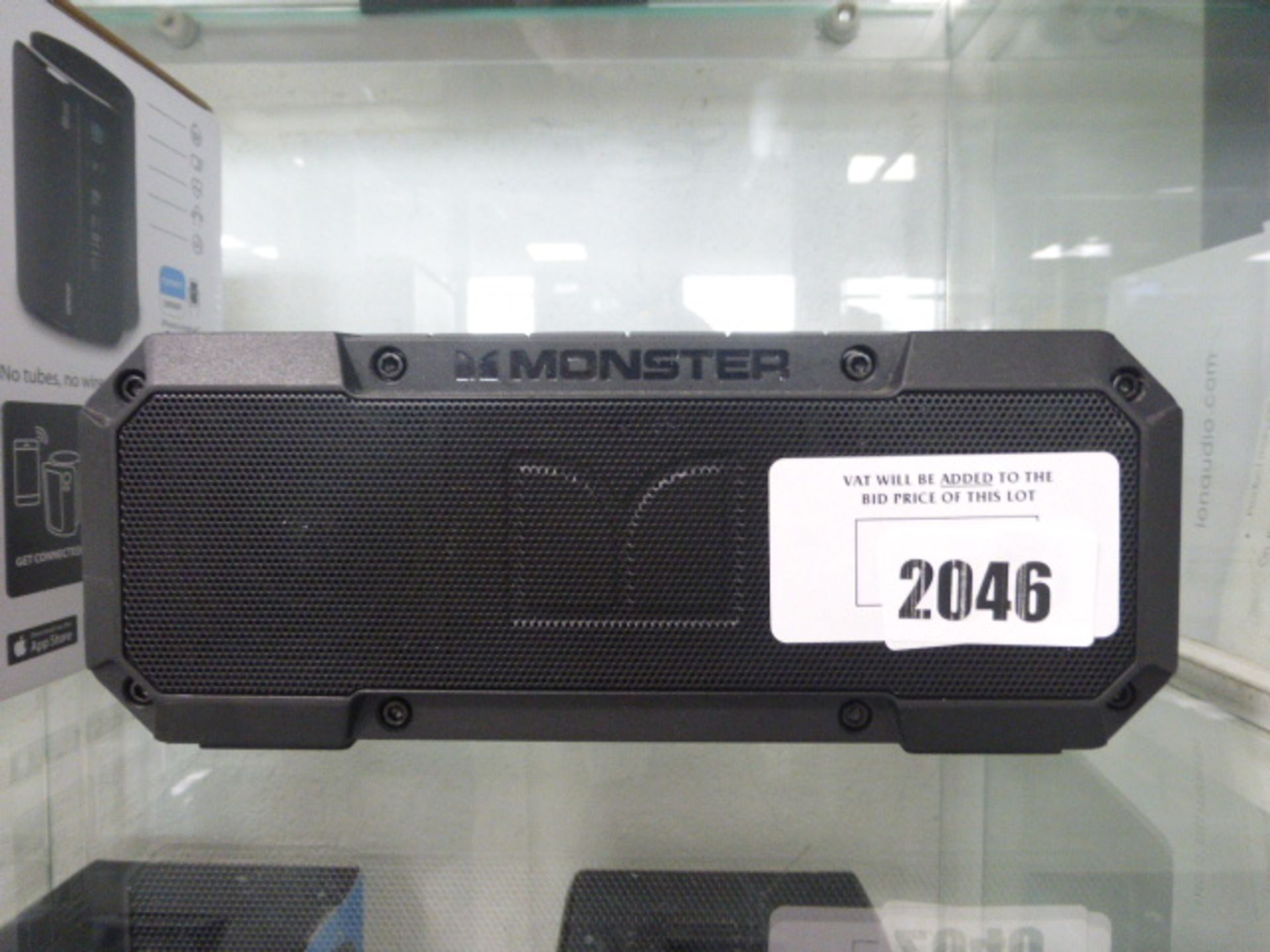 2095 Monster Adventurer TWS edition bluetooth speaker, no charging adapter or accessories