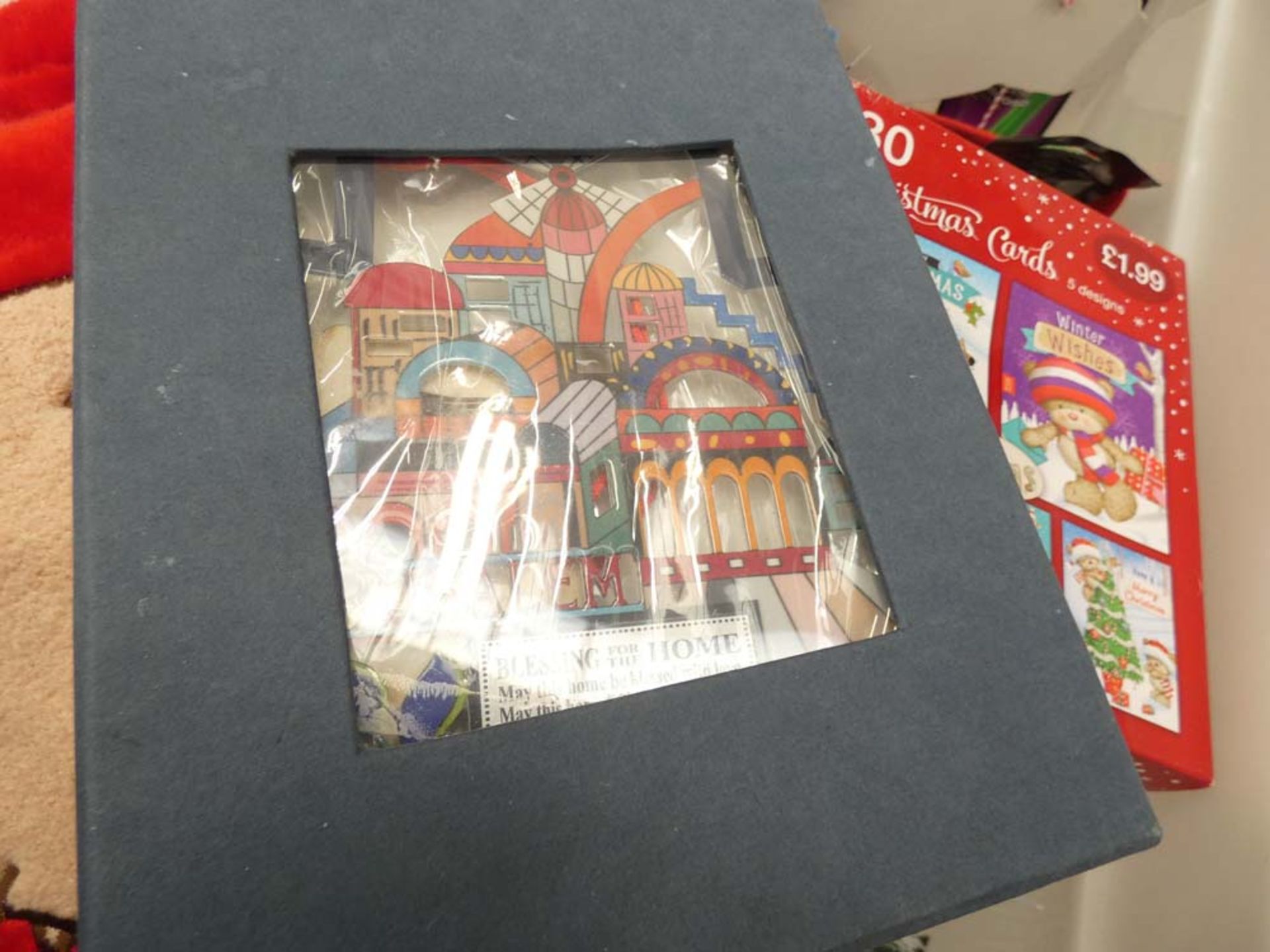 2 boxes containing mixed Christmas items including cards, decorations, etc - Image 11 of 11