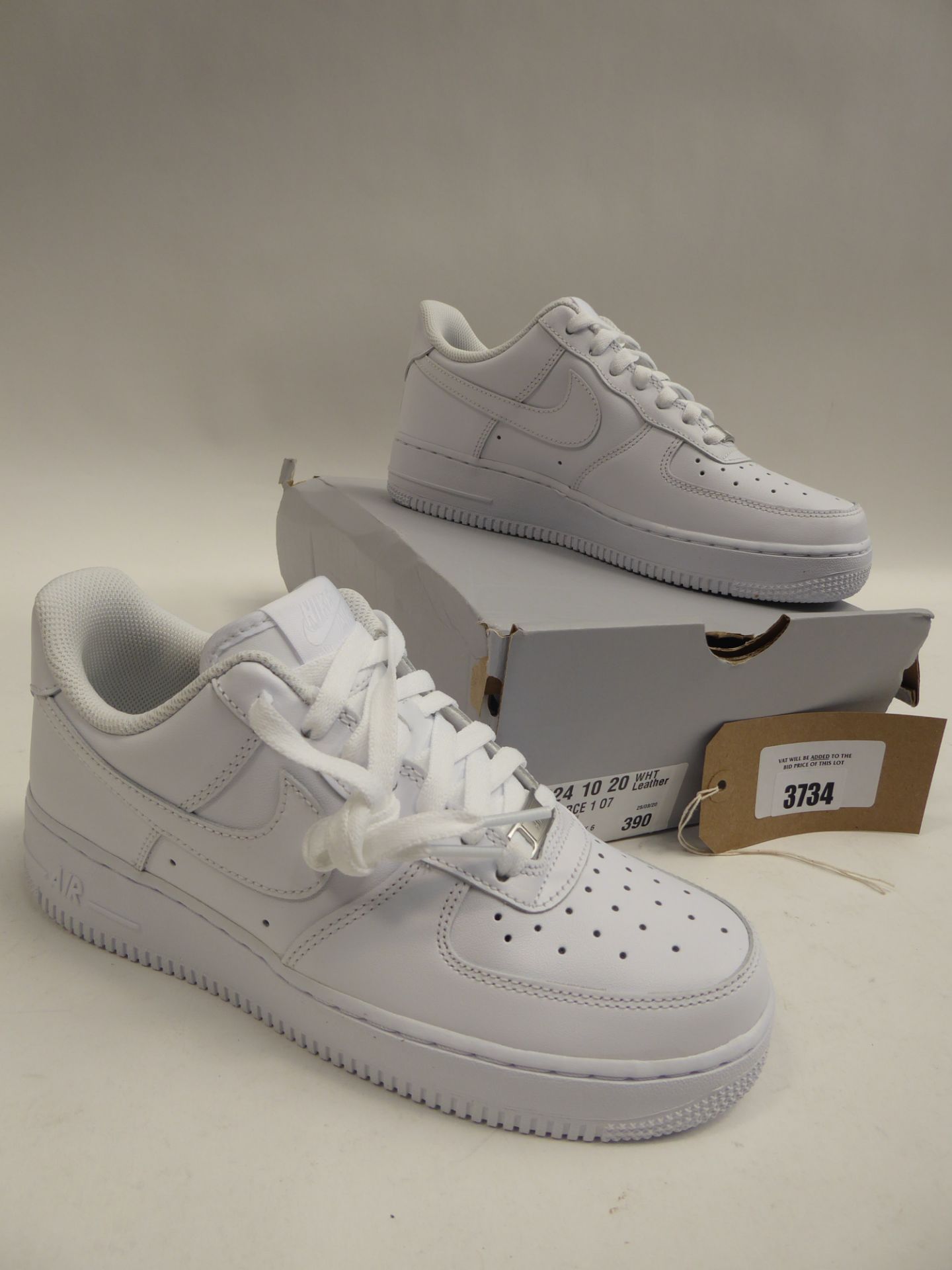 Nike Air Force 1 trainers size 6 - Image 2 of 2