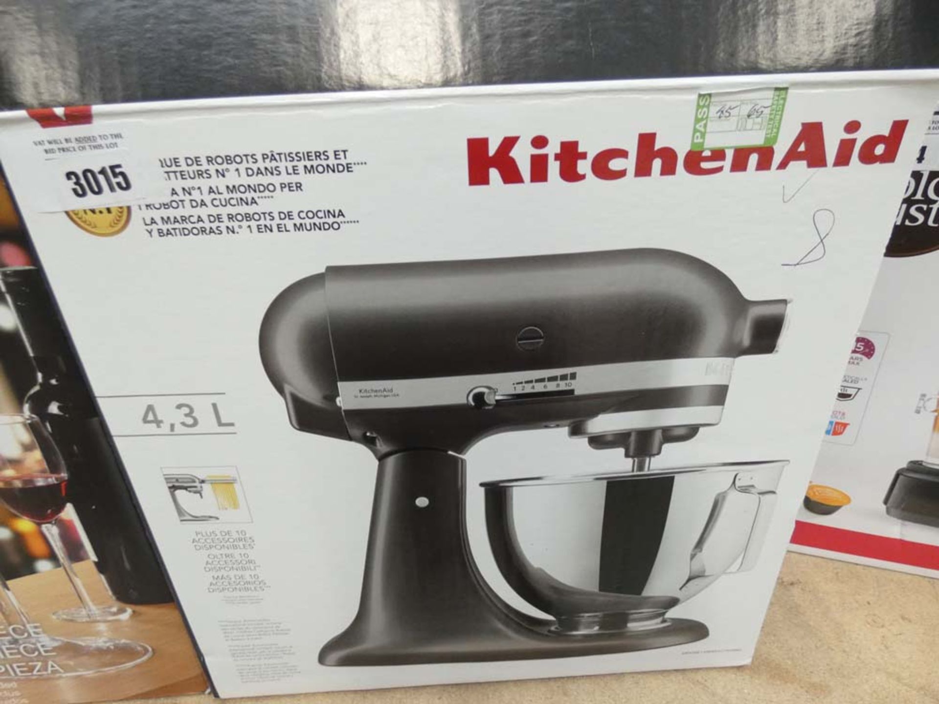 (TN65) Boxed Kitchenaid 4.3 litre mixer - Image 2 of 2