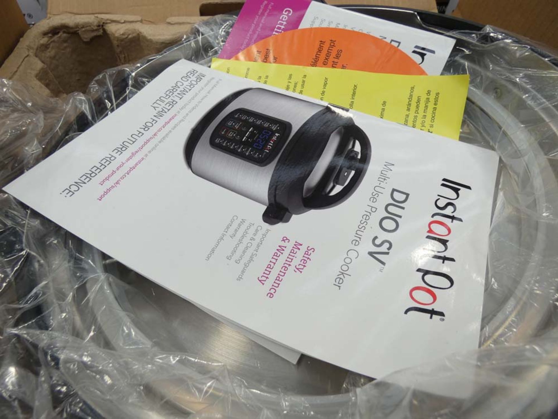 (TN71) Boxed instant pot multi use pressure cooker - Image 5 of 5