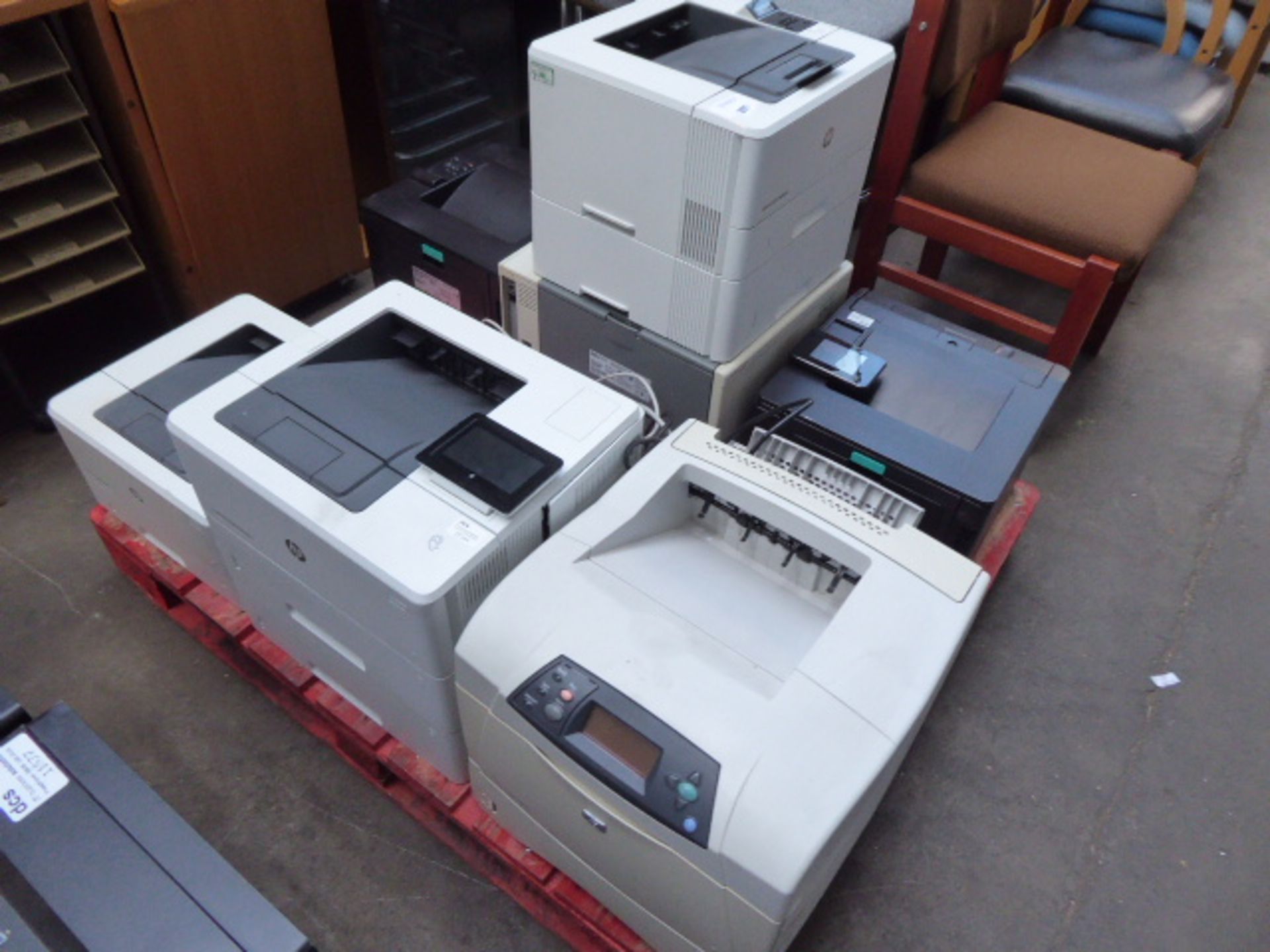 7 assorted HP laserjet printers - Image 4 of 4