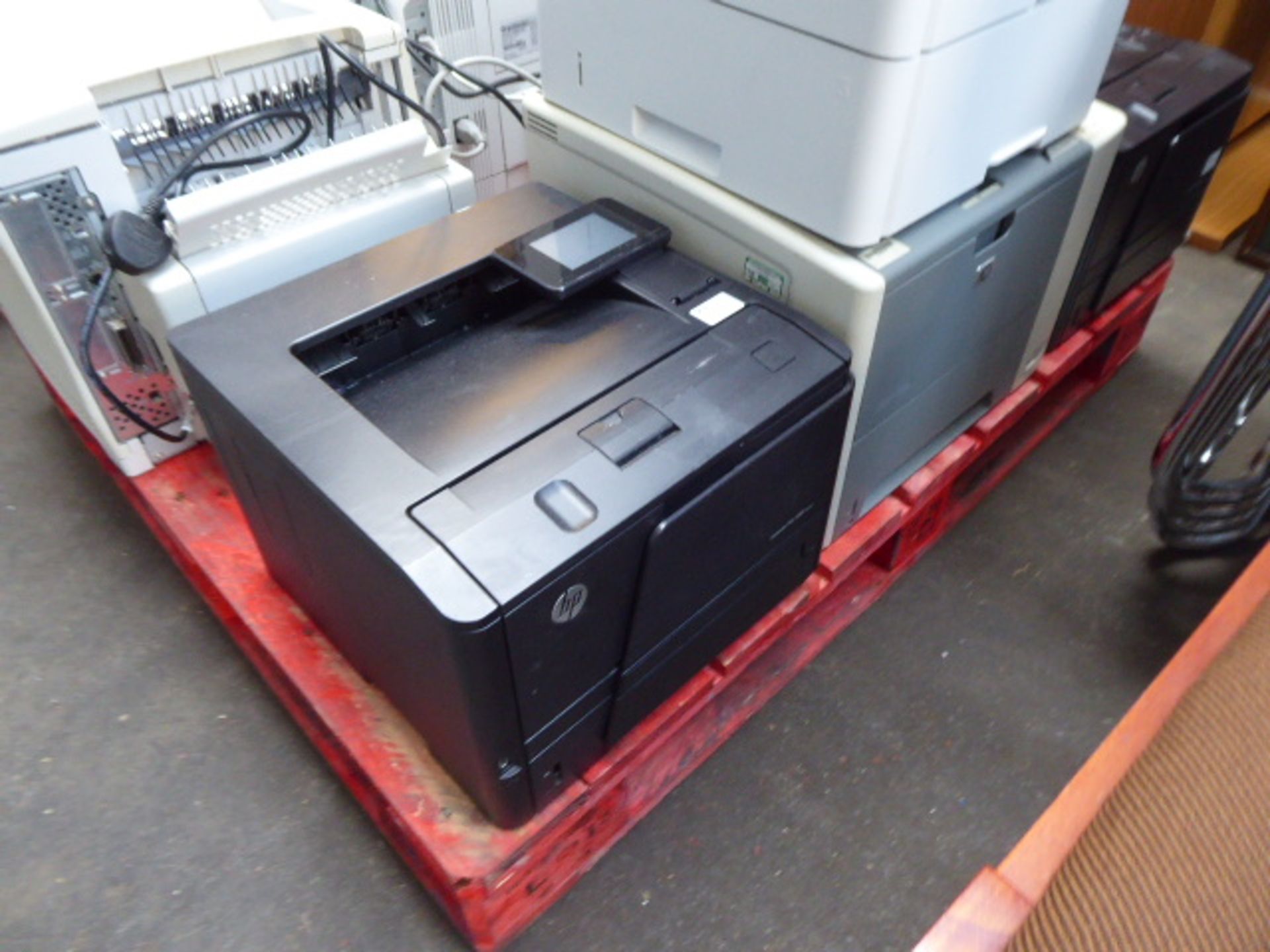 7 assorted HP laserjet printers - Image 2 of 4