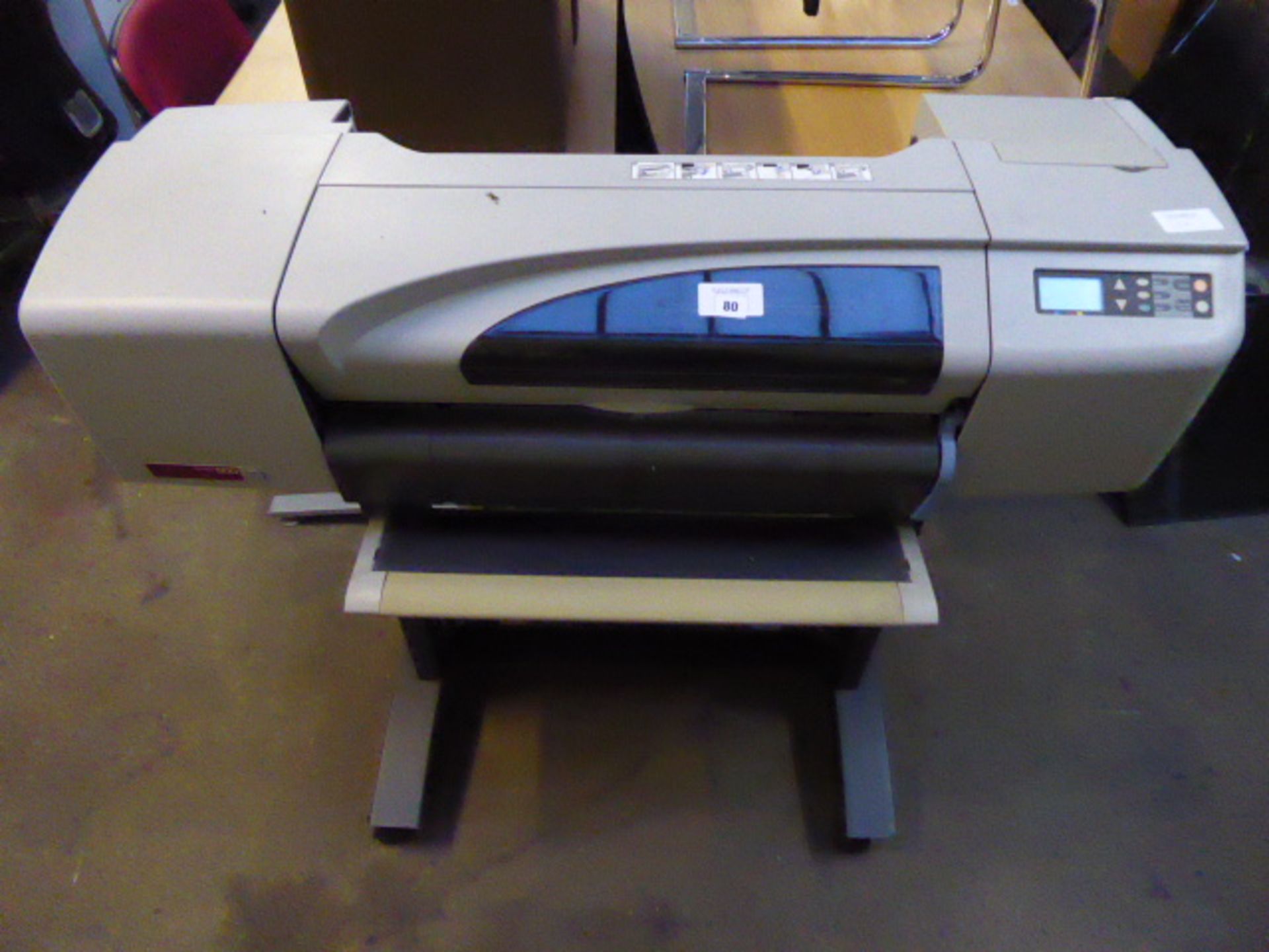 Hewlett Packard Design Jet 500 wide format printer on mobile stand - Image 3 of 3