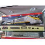 Hornby Euro Star OO gauge train set