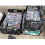 3 trays of CDs