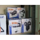 (1011) Approx. 15 boxed LED 2x800 lumen security lights