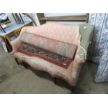 19th Century parlour sofa in need of restoration