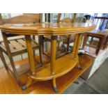(2163) Demilune side table