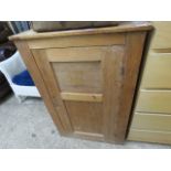 Early 20th Century pine cupboard with interior shelves