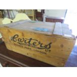 Wooden Carters storage box
