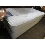 (2087) Silent Night Lorenzo single divan bed with mattress