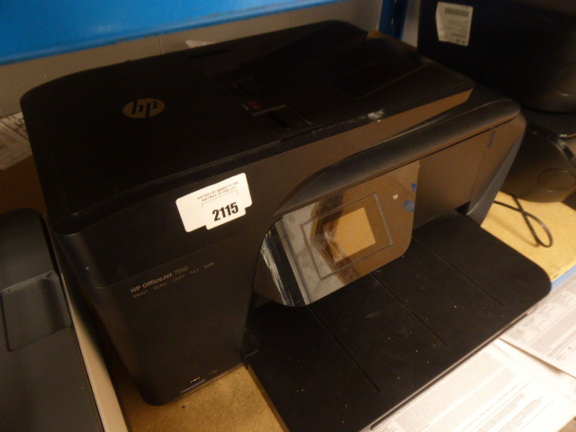 HP Officejet 7510 all in one printer - Image 2 of 2