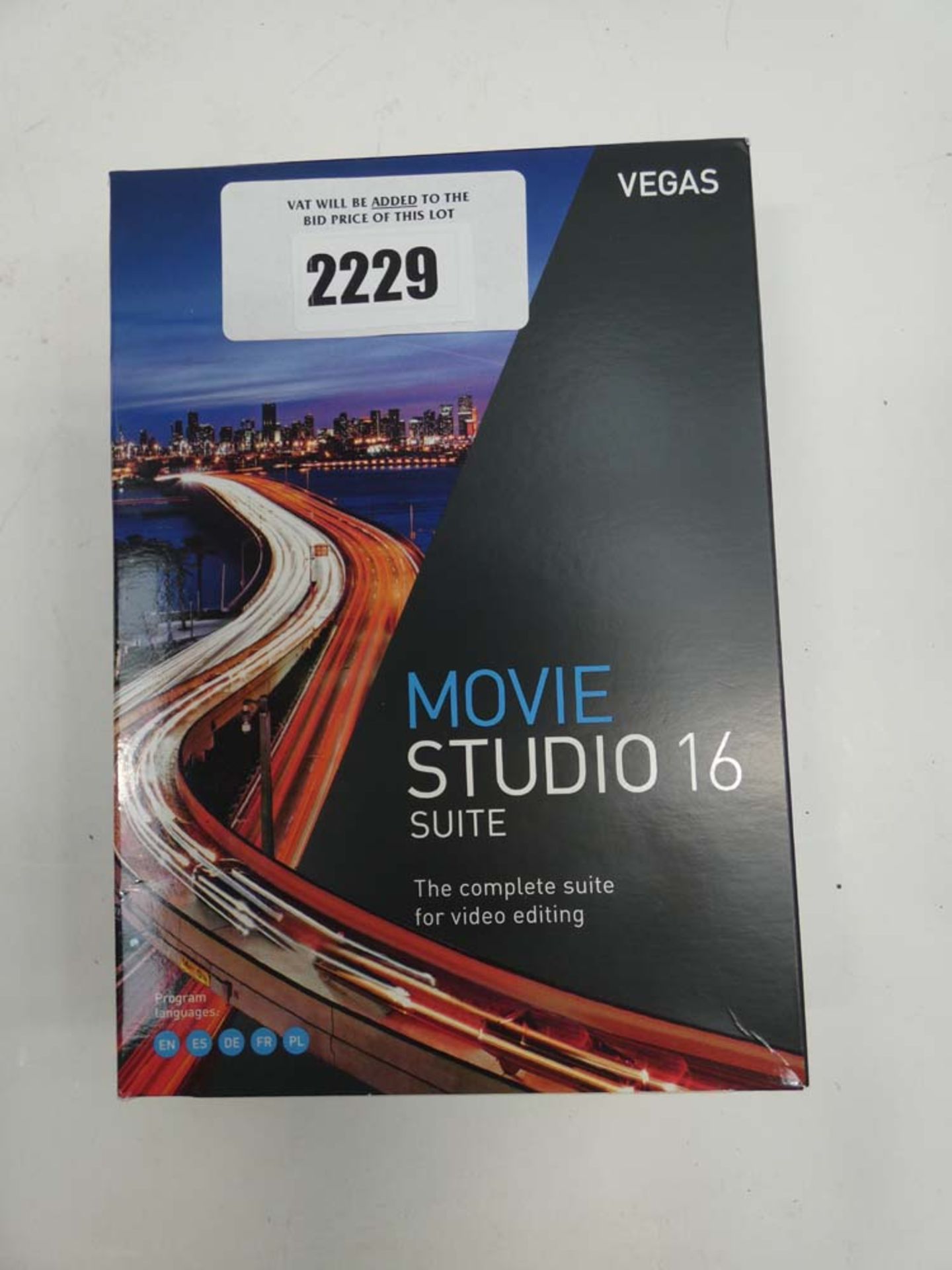 Vegas Movie Studio 16 Suite video editing software