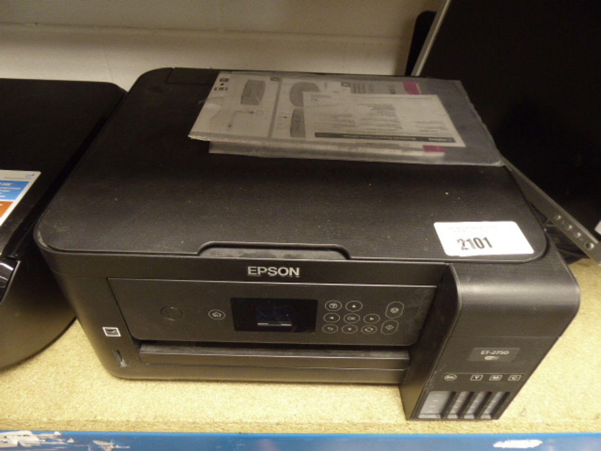 2114 - Epson EcoTank ET2750 all in one printer