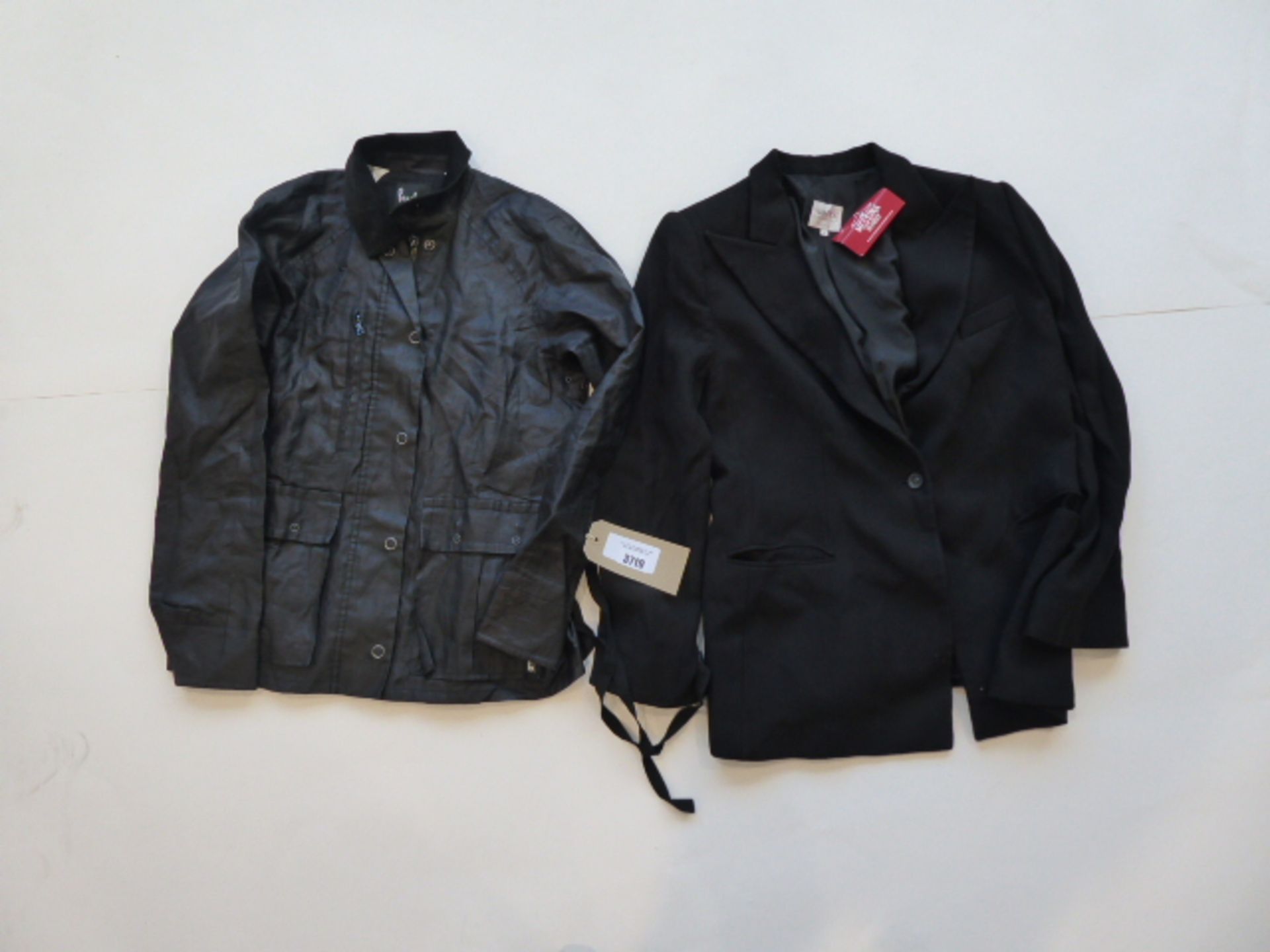 Armani Collezioni black blazer jacket size 50 (used) and Pual x by Paul Smith black jacket size