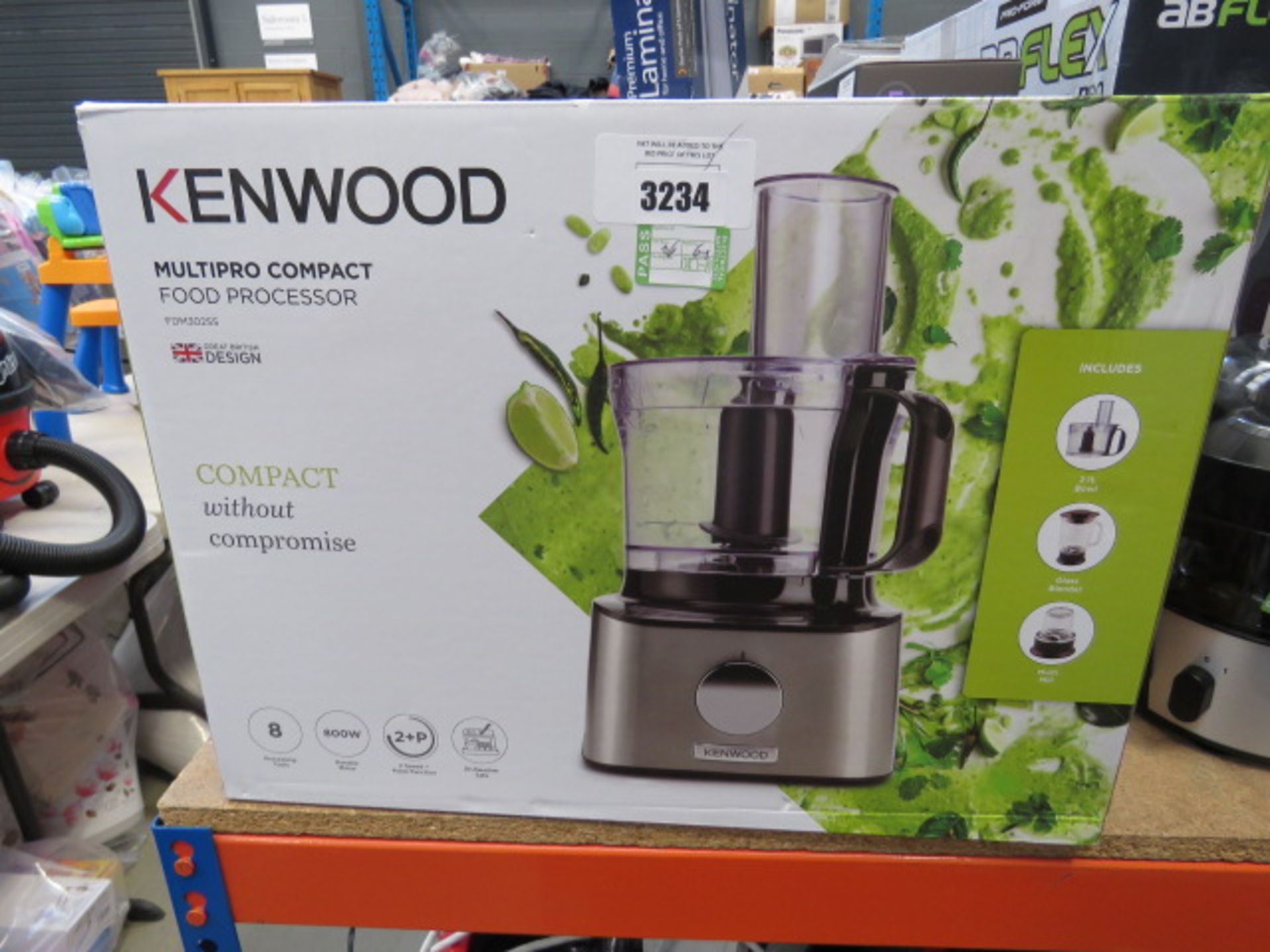 (TN64) Boxed Kenwood Multipro compact food processor