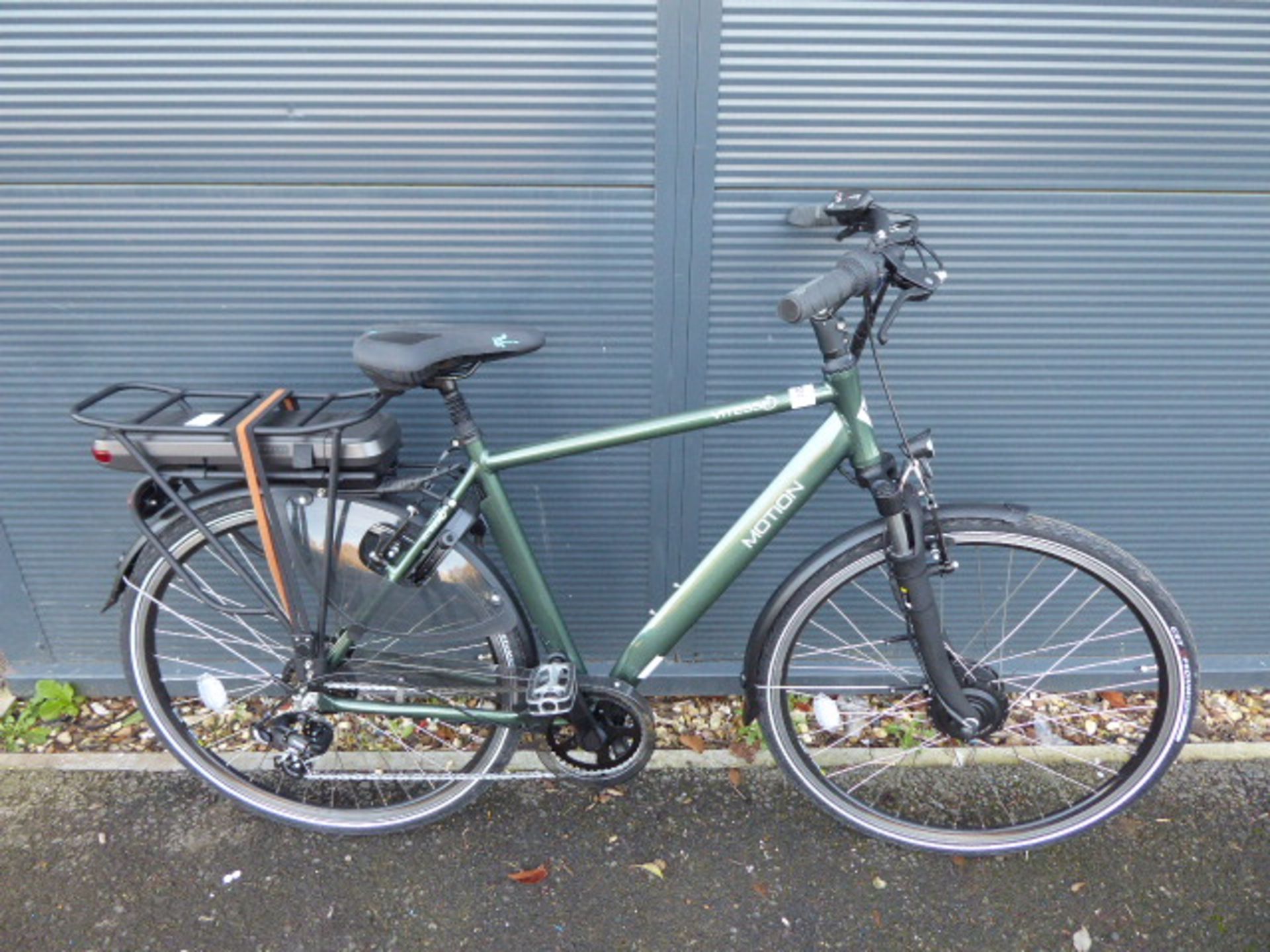 Vitesse Motion green gents electric bike