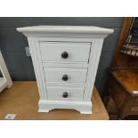 Banbury White Painted Large Bedside Table (9)