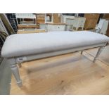 Chester Grey Painted Oak Hall Bench (3)