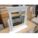 Florence White Painted Dressing Table Mirror (9)