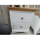 Florence White Painted Large Bedside Cabinet (28)