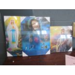 5355 4 holographic religious prints