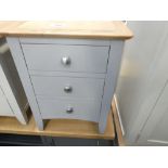 Malvern Shaker Ivory Painted Oak Bedside Table (26)