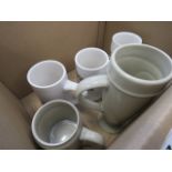 5428 - A box containing 6 ale mugs